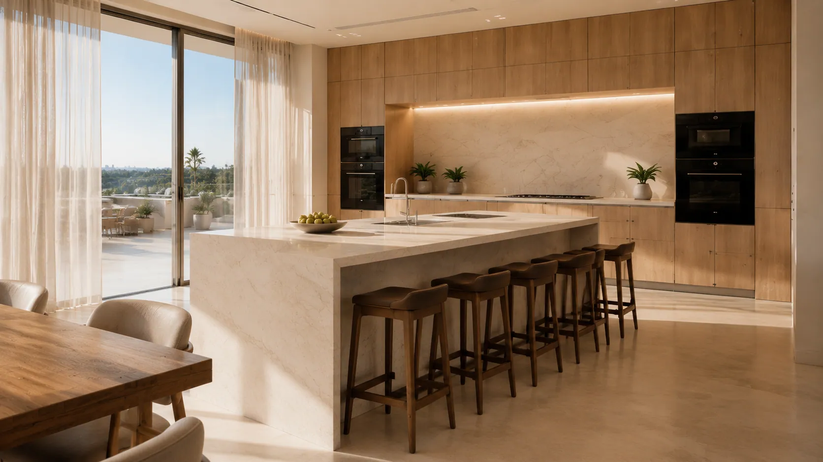 The kitchen
